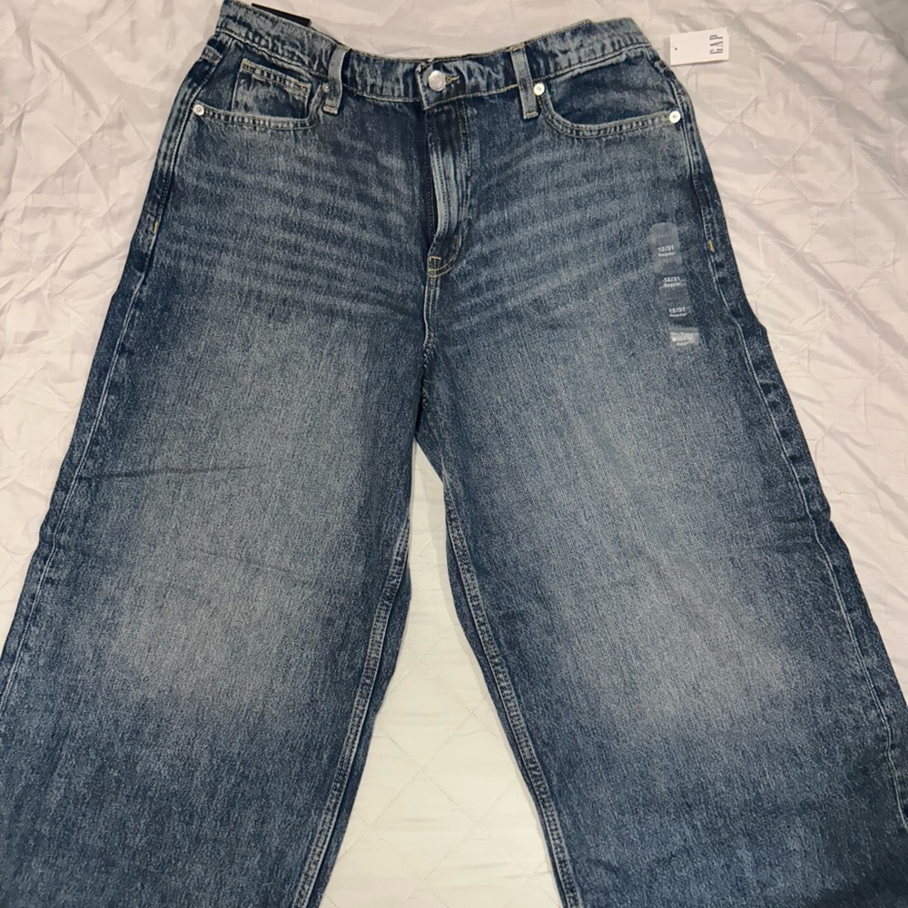 GAP's Mid Rise SuperSoft Baggy Jeans